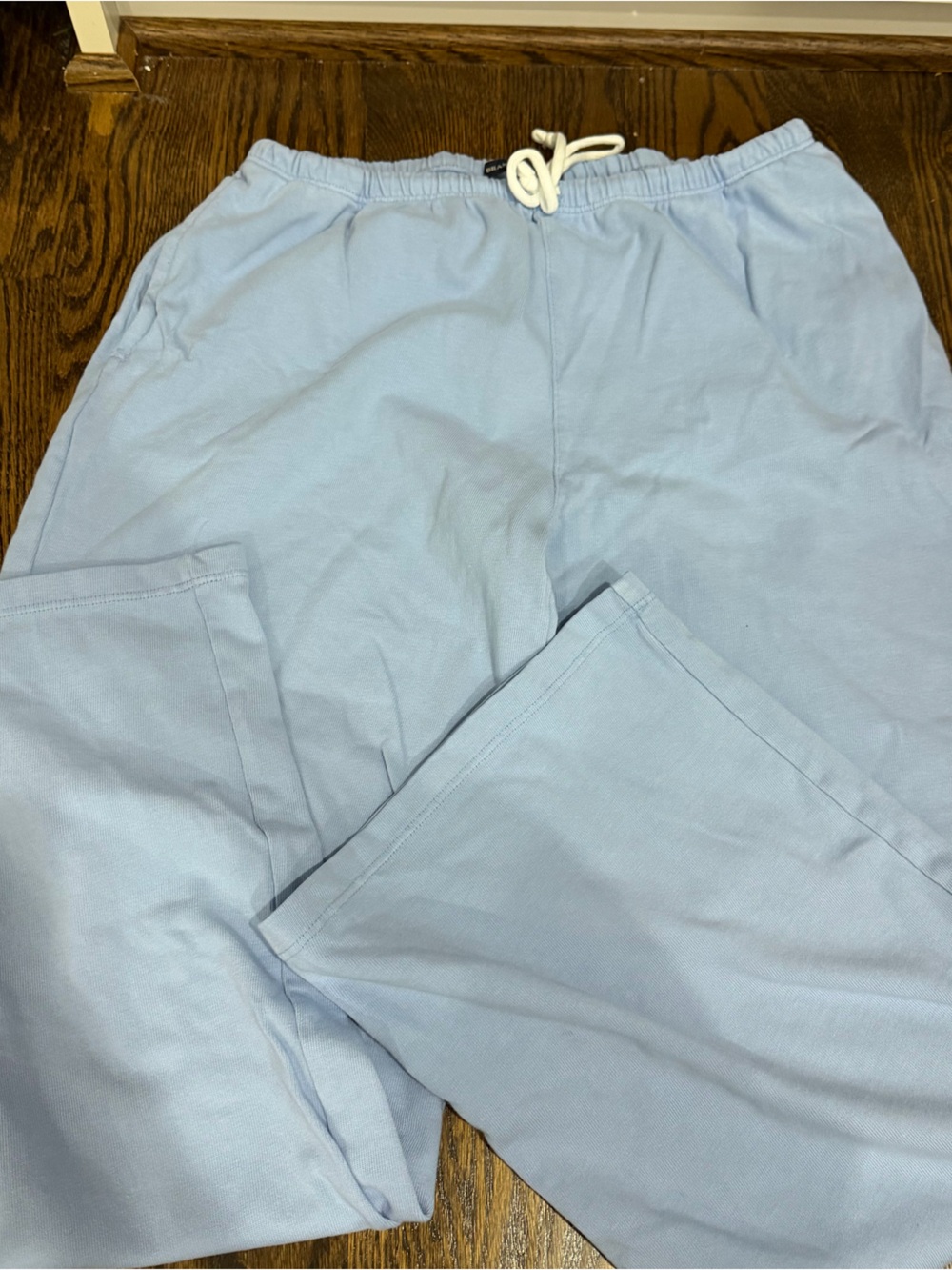 Brandy Melville Light Blue Wide Leg Pants
